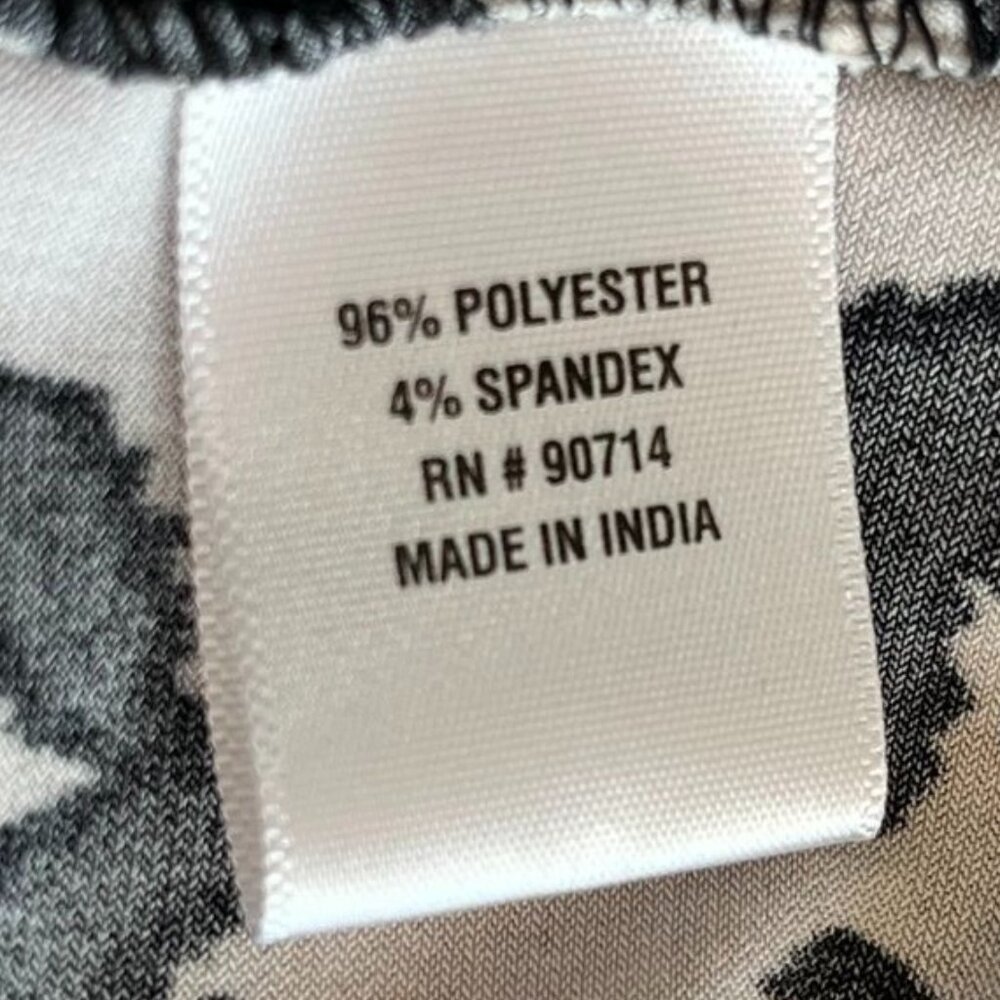 Msk Leopard Print Cold Shoulder Flutter Sleeve Dr… - image 5